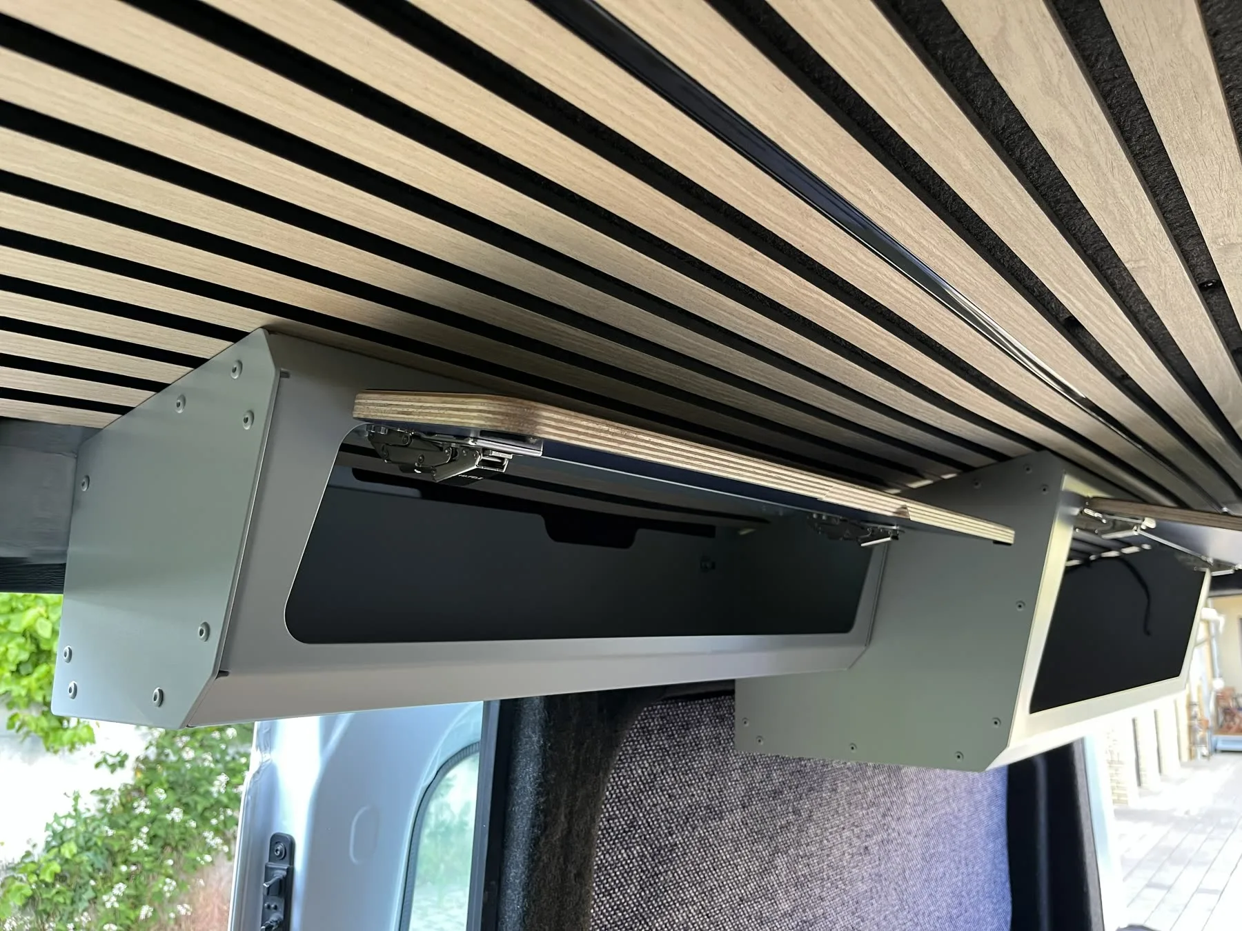 Overhead Cabinet Slim Open
